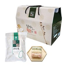 [DM] 대대로 내려온 전통 국내생산 궁중한과_모듬 찹쌀 쑥 백년초 유과 선물세트 500g, 상세설명 참조