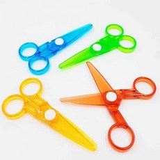 안전 가위 종이가위 유아가위, 1개, 기본