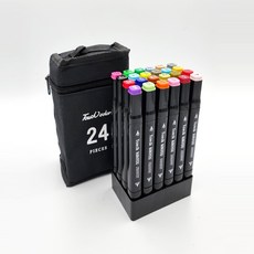 터치트윈마카 24색/189591/마카홀더포함/드로잉/DSMG, 1세트, 24색