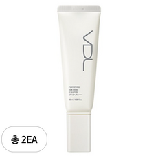 브이디엘 퍼펙팅 선 베이스 40ml, 01 워터리, 2개