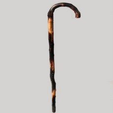 튼튼한 명아주 지팡이 나무 원목 미끄럼 방지 트레킹, 004, 1개