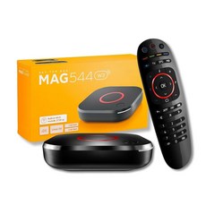 Raxxio MAG544w3 셋톱박스 u2013 4K HDR 스트리밍 미디어 플레이어 출력 Amlogic S905Y4 Linux 4.9 듀얼 밴드 Wi-Fi HDMI 케이