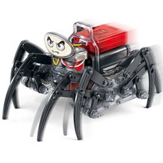 무선 스파이더 거미 로봇 2.4Ghz 교육용 조립 키트 로봇만들기, 1개
