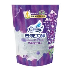 去味大師 消臭晶球 居家香氛 除臭芳香劑 日本植物消臭因子水晶球, 1個, 舒爽薰衣草-補充包