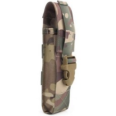 손전등 접이식 칼 지휘봉 망치 등을 수납할 수 있는 조절 가능한 용량의 다용도 도구 파우치 홀스터 케이스 벨트, CP, 1개