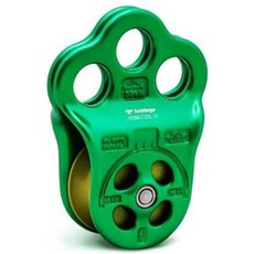 DMM Hitch Climber 三孔滑輪 綠色 英國製造 攀樹滑輪, 詳見包裝