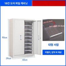 네일아트샵 메니큐어 서랍장 소품 캐비닛 도구 A타입, 1.2mm, 18단 캐비닛 있음 M단