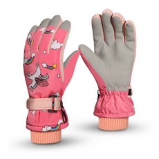 Dableu Unicorn兒童滑雪手套兒童防寒手套冬季防水手套