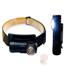 호두상점 충전식 콤팩트 헤드랜턴 분리형 헤드라이트, WH-150