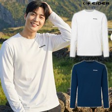 아이더 티셔츠 남성 긴팔 라운드 작업복
