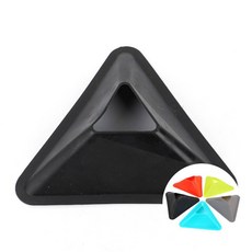 축구 훈련용 컬러 삼각 접시콘 마킹콘 미니콘, 회색