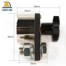 力帥 磁性接地器 電焊機接地線接頭, 1個, 30KG吸力最大200A電流