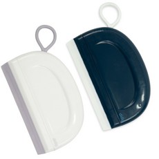 디딕 물기제거 간편 실리콘 미니 스퀴지 2p, 1세트, 화이트+코발트 블루