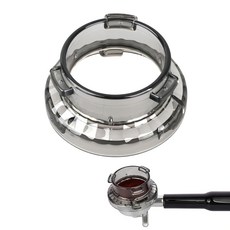 54mm 투약 깔때기 에스프레소 브레빌 바리스타 익스프레스 프로 포터필터 플라스틱 커피 액세서리 핏 머신용