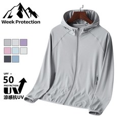 防曬外套/皮膚衣 抗UV 薄款透氣冰絲 情侶款超薄戶外運動外套 (台灣出貨)