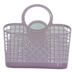 fnhmjmdhsrgsergsergauikukuuuuuiiusehold 책상 고정 바구니 장난감 정리함 벽걸이 주방 보관함, 04 Purple, 04 Purple