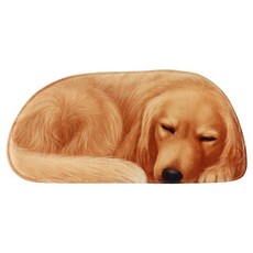 까마느 3D 강아지 고양이 방석 매트 바닥 욕실 주방 침실 베란다 현관 미끄럼방지 귀여운 다용도, L