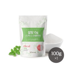 닥터트루 스키니 스테비아 가루 100g 1팩, 1개