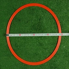 민첩성 훈련 링 휴대용 축구 속도 스포츠 풋볼 장비, 01 40cm