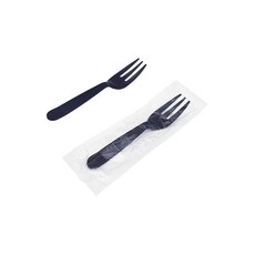 개별포장 샐러드포크 (검정) 500개