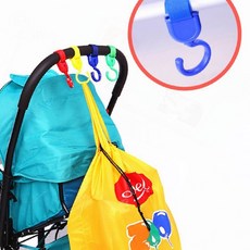 유모차 정리함 벨크로 다용도 걸이 유아용품 수납 정리대