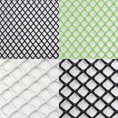 PE망 플라스틱 낙엽 방지 인테리어 DIY 고추건조 강아지 울타리 폴리에틸렌 양어장 그물, 5번 [ 10~11mm ], 흰색 폭 100cm x 길이 50cm