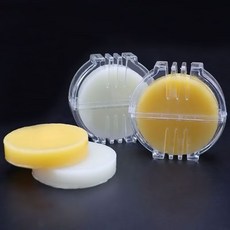 DIY手工圓形坐墊材料包，多色可選，創意手作，輕鬆製作，家居裝飾必備, 白色, 1個