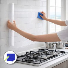 드라마벨류 정전기 흡착 벽 오염방지 투명 보호필름 시트지, 1개