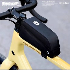 Rhinowalk 磁吸防水上管包, 1個, 黑色