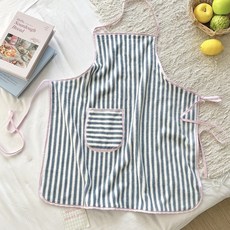 쉬어가게 타올 수건 테리 앞치마 주방용 홈웨어, 1개, Blue