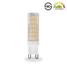 더쎈 LED 할로겐 G9 전구 4.2W 핀타입 꼬마전구, 1개, 전구색