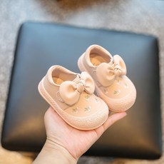 DIU 女寶寶涼鞋春秋季0一1-2歲嬰兒軟底學步鞋小童公主鞋女童鞋子
