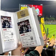 티켓 티켓북 야구티켓북 보관 바인더 콜렉트북 59000EA 1EA, 본상품