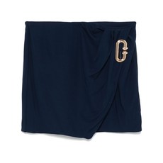 카사블랑카 드레이프 미니 스커트