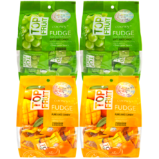 COOWY 쿠위 탑젤리 젤리 망고2봉 + 청포도2봉 320g 2종세트, 1개