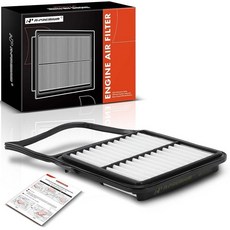 A-Premium 토요타 프리우스 2004 2005 2006 2007 2008 2009 L4 1.5L와 호환되는 엔진 에어 필터 리지드 패널 교체 # 17801-21040, 1팩