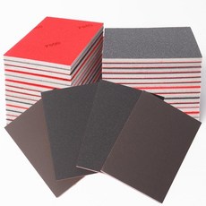 33피스 샌딩 스폰지 키트 180-3000 그릿 사포 모음 부드러운 마감을 위한 7.6 x 10.2cm(3 x 4인치) 습식 건식 사포 목재 및 금속 광택 자동차 바디, 3X4Inch-33pcs