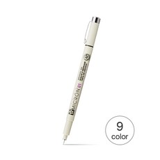 사쿠라 피그마 마이크론 일러스트 제도 드로잉펜, 레드