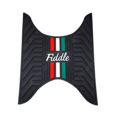 JC-MOTO FIDDLE 橡膠腳踏墊 防滑排水機車腳踏墊 三彩腳踏, 1個, 三彩腳踏 FIDDLE 125／150
