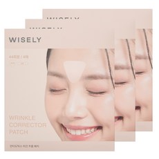 와이즐리 링클 리페어 주름 미간 패치, 3개, 44개입