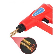 플라스틱 용접기 범퍼 수리 복원기 시스템 수리 가열, 1개, 본체 + 니퍼 + 못 200개 + 박스