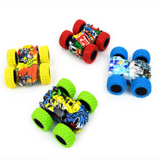 클위몰 남아 조카 자녀선물 360도회전 덤블링카 1개 색상랜덤 조카생일선물, 노랑 연두 빨강 파랑