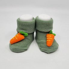 양말바보 신생아 동물 인형 양말