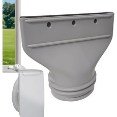 휴대용 AC 호스 | 어댑터 차고 문 아래 시계 방향 및 반대 나사산 확장용 AAC, Diameter 130mm Exhaust Pipe