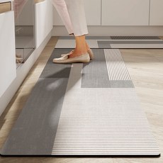 어나더플래그 세탁가능 주방 규조토 발매트 2개 1세트, A2(40x60+40x120)