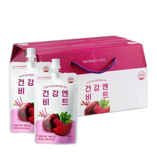 연두팜 돌려따는) 100% 국내산 건강엔 비트즙 입 한박스, 80ml