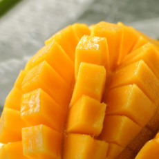 [무첨가 100%] 베트남산 아이스망고 하프컷팅, 3개, 1kg(7~8개입)