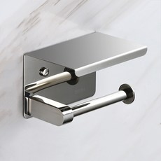 하우쏠 프리미엄 스텐304 휴지걸이 기본형, 기본형 유광, 1개, 실버 유광