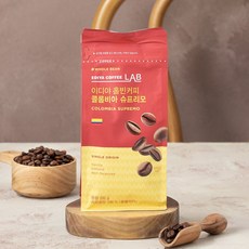 이디야커피 [이디야] 홀빈원두 콜롬비아 슈프리모 200g, 이디야커피 [이디야] 홀빈원두 콜롬비아 슈프리모 200, 홀빈(분쇄안함)