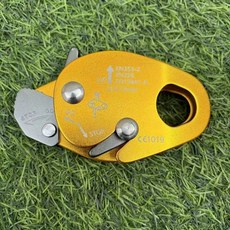 高空作業保護器 止墜器 戶外攀登裝備 9-13mm繩子專用, 1個, 航空鋁金色,止墜器9-13毫米繩子專用, 航空鋁金色